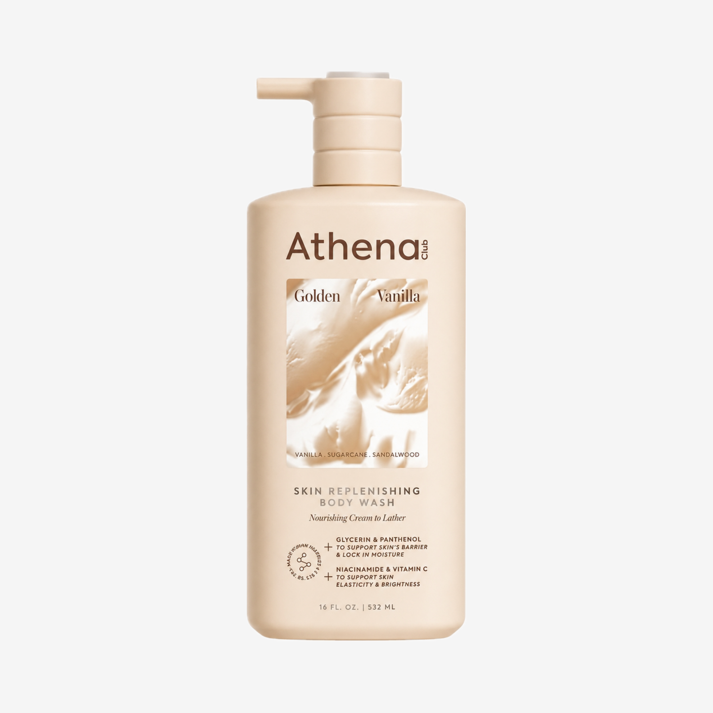 Athena Club Golden Vanilla Body Wash