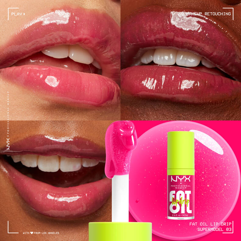 NYX Fat Oil Lip Drip Lip Gloss- Supermodel