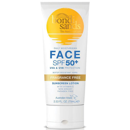BONDI SANDS Face SPF50+ Fragrance Free Sunscreen Lotion 75ml